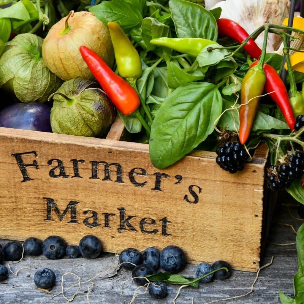 summer produce Home